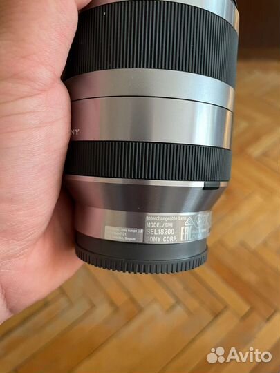 Объектив Sony 18-200mm