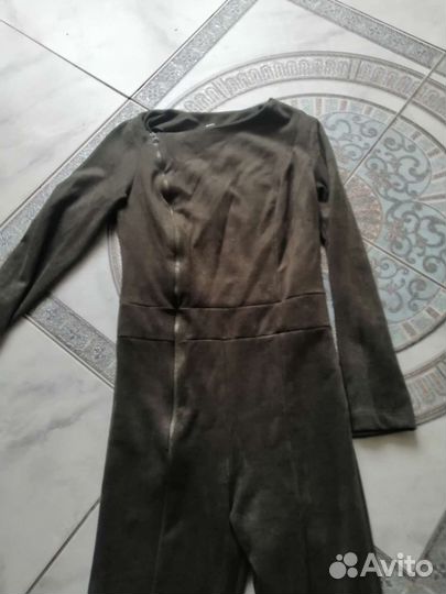 Замшевые комбенизон