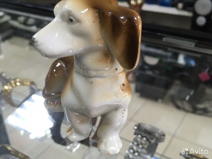 Редкая Статуэтка такса, foreign номер
