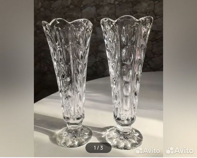 Хрустальные бокалы СССР