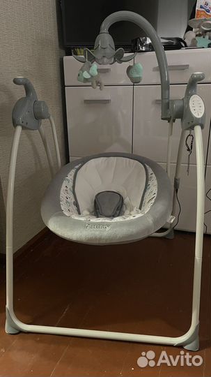 Электрокачели шезлонг