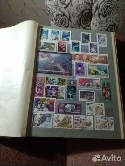 Марки 1002шт.и 18блоков обмен