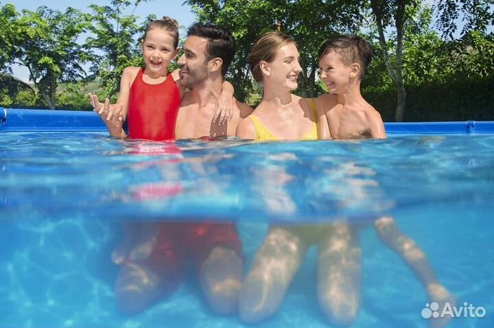 Бассейн каркасный Bestway Steel Pro