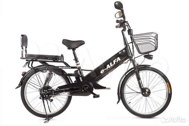 Электрический велосипед Eltreco Е-alfa GL
