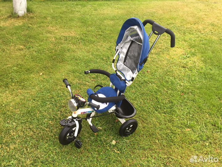 Велосипед коляска детский 3-х колесный