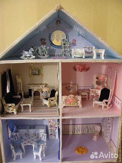 Домик для кукол, стеллаж под реставрацию