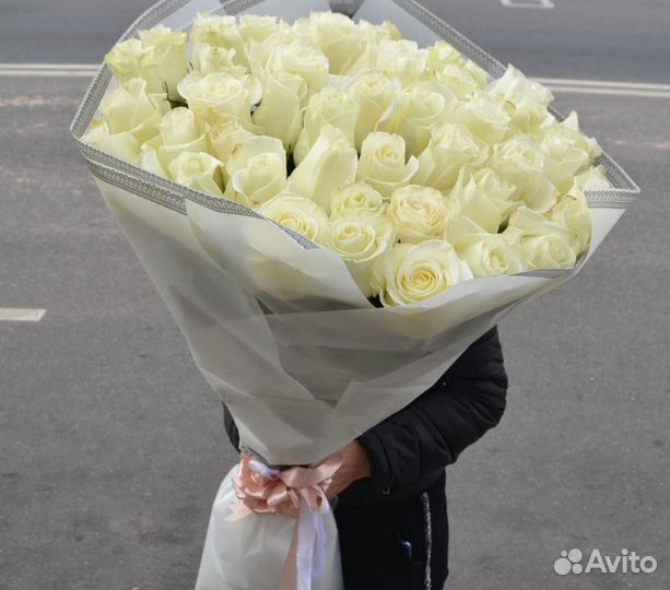Цветы букеты с доставкой розы 51 роза