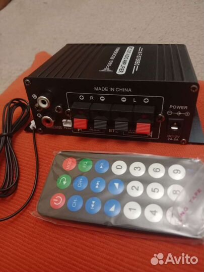 Усилитель звука новый ак 370