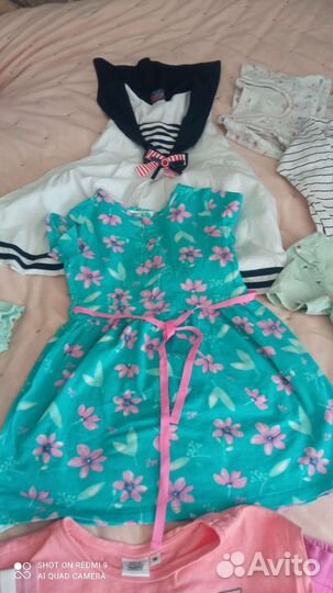Вещи пакетом для девочки 98 104