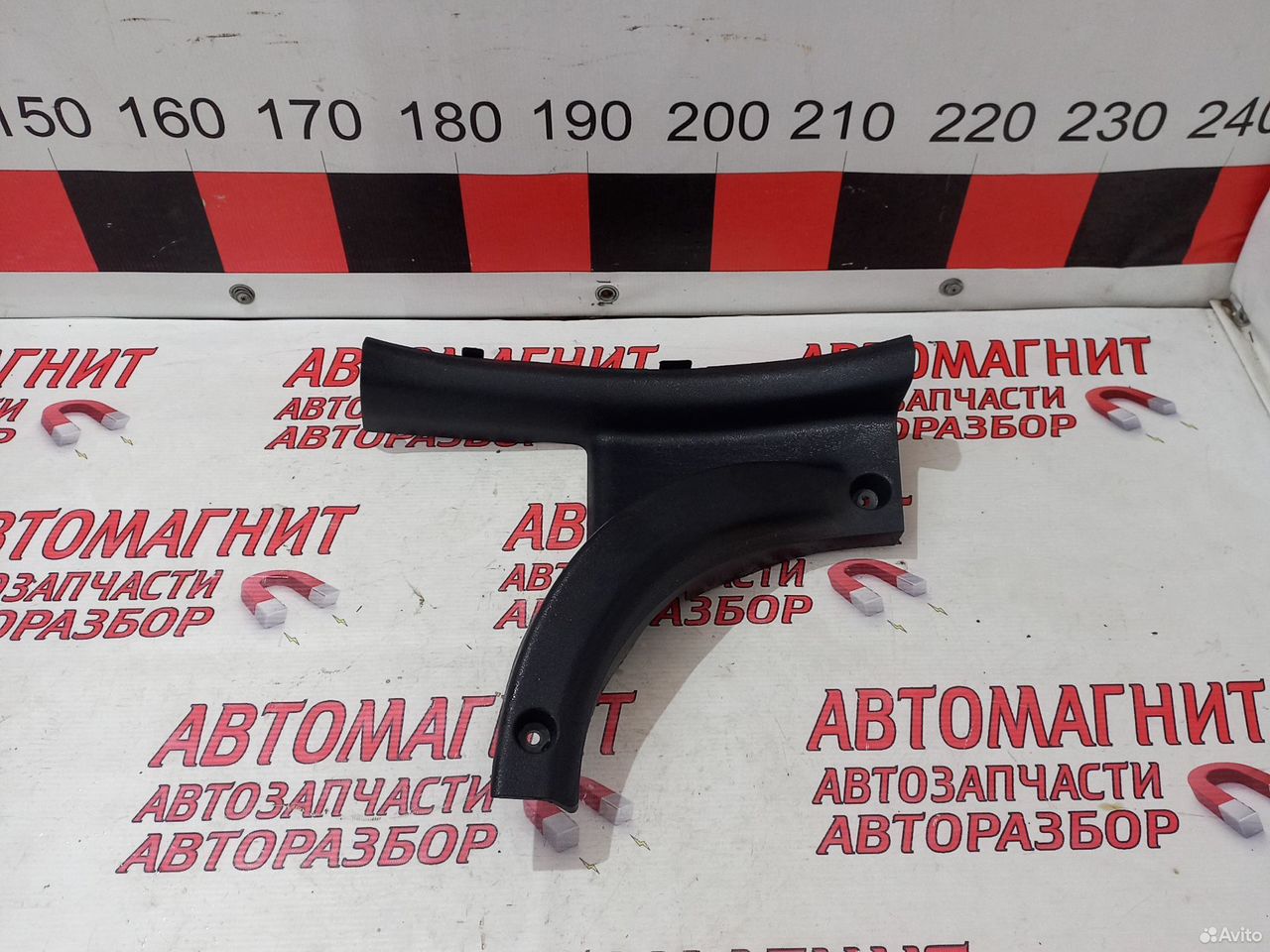 Накладка порога задняя правая Киа Рио X-Line