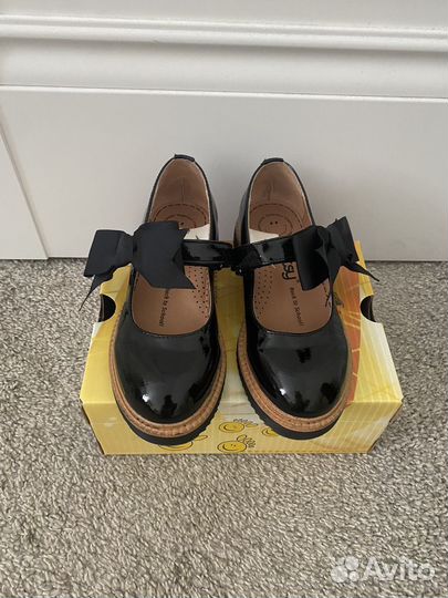 Туфли для девочки с бантом Betsy 32 р-р