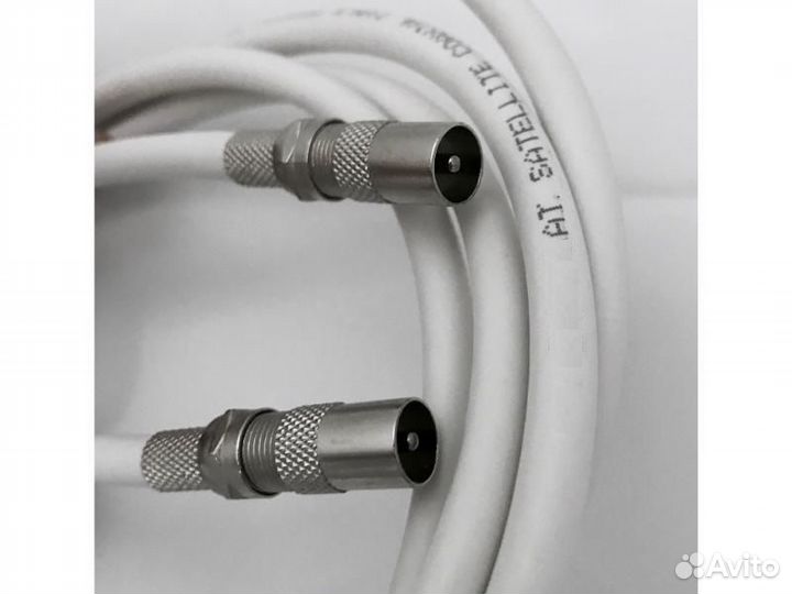 Антенный кабель для тв, удлинитель антенный (новый