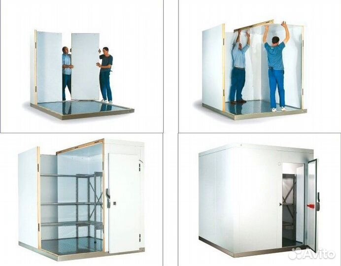 Холодильные камеры бу 250 штук В наличии в Мск