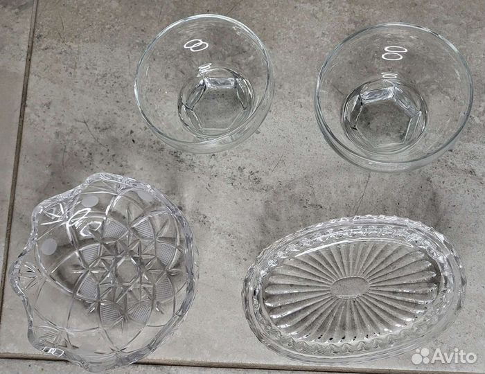 Разная посуда, зик, гдр, хрусталь