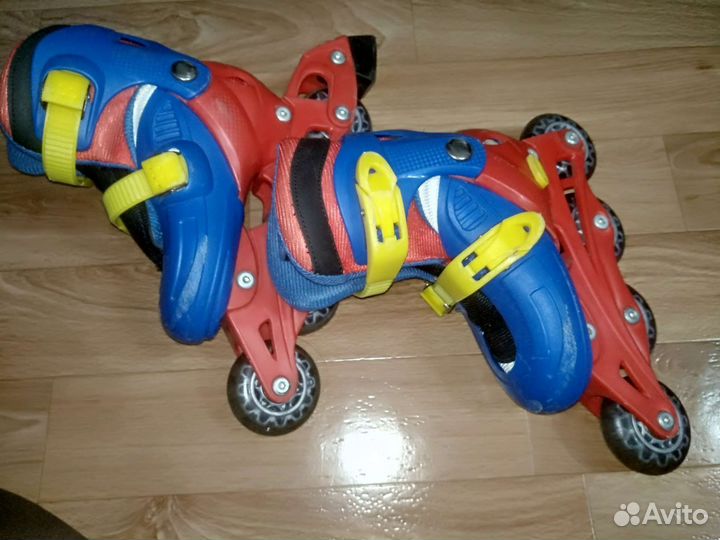 Роликовые коньки детские раздвижные