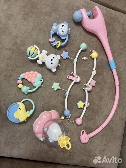 Мобиль в кроватку с подсветкой