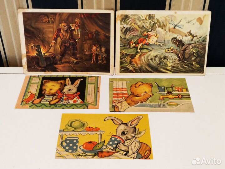 Открытки времён СССР Оптом