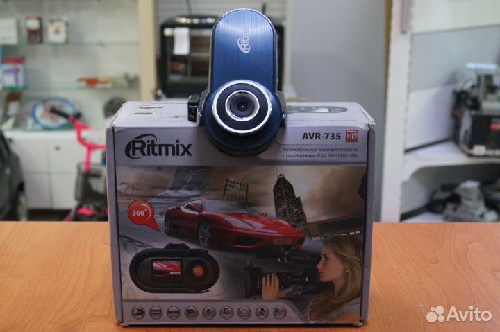 Видеорегистратор Ritmix AVR-735 как новый (бп60)