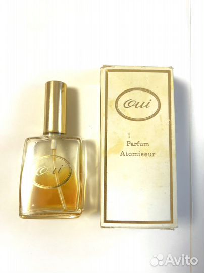 Винтажные духи Oui Франция СССР