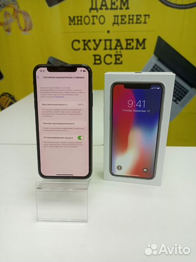 iPhone X, 256 ГБ