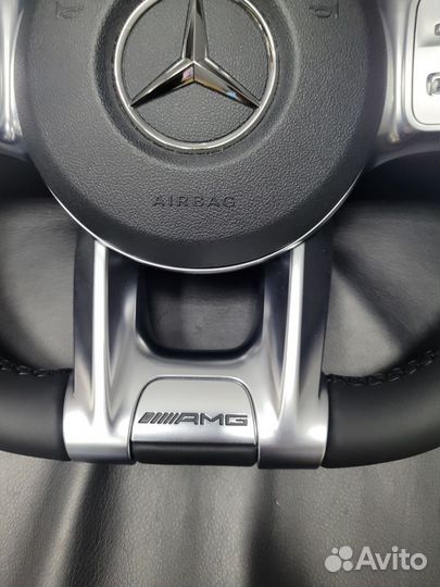 Руль с обогревом Mercedes Amg