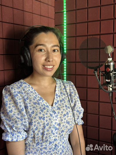 Студия звукозаписи, песни в подарок, диктор, стихи