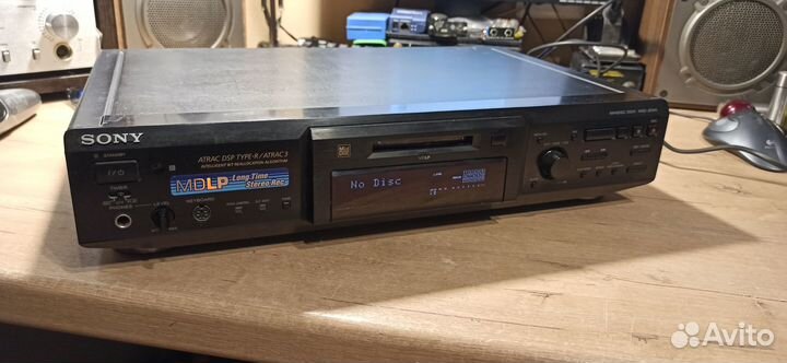 Минидисковая дека Sony mds-je640 (Minidisc deck)