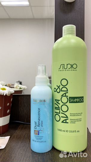 Шампунь, сыворотка kapous