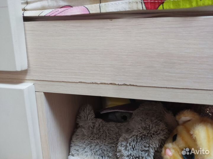 Детская кровать Дельфин с матрасом