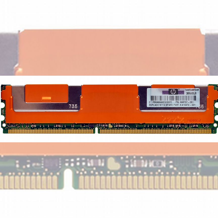 [416472-001] Оперативная Память Hp Ddr2 2gb 416472-001