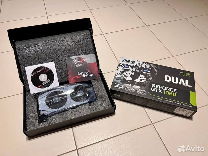 Видеокарта Asus geforce gtx 1060