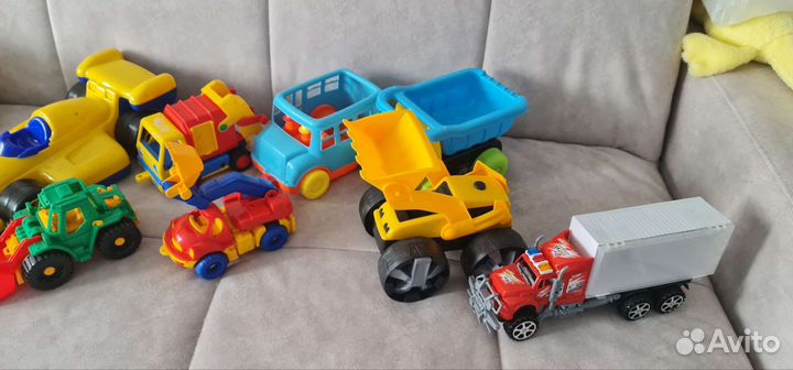Детские машинки игрушки 10 шт