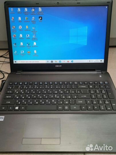 Ноутбук Dexp clv-950-bpn, обмен