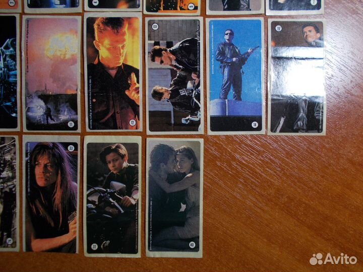 Наклейки Терминатор 2 в ассортименте