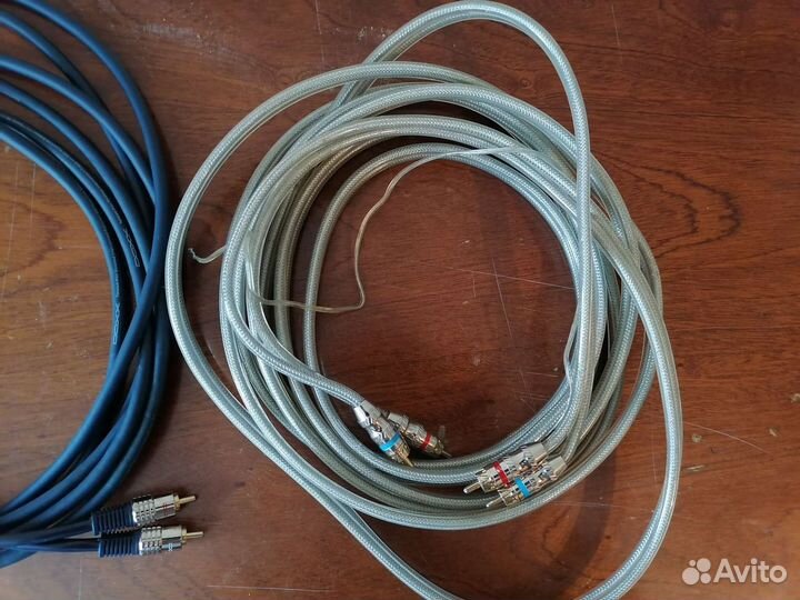 Daxx R52-50 3 пары rca для усилителей