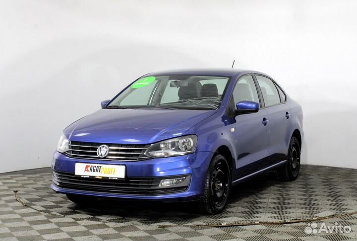 Volkswagen Polo 1.6 AT, 2018, 110 325 км