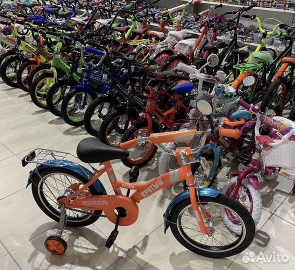 Велосипед детский 12.14.16.18 дюймов