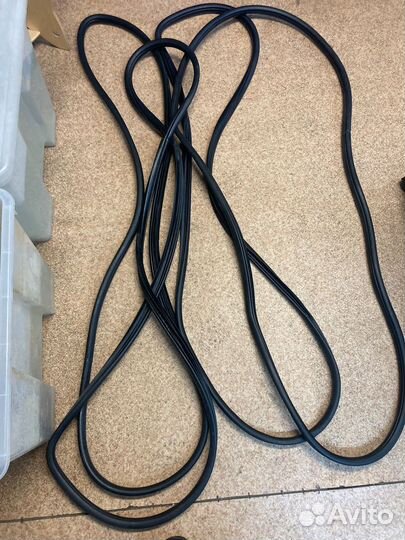 Уплотнитель проема комплект двери Santa Fe II