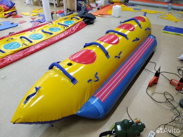 Надувной банан зимний и ключ клапана