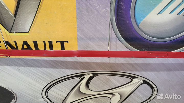 Молдинг на крышу Накладка крыши Renault scenic 2 П