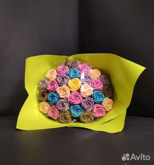 Шоколадные Розы - 29 шт в Букете