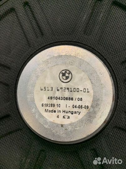 Динамик Bmw 520D E60 N47 2009