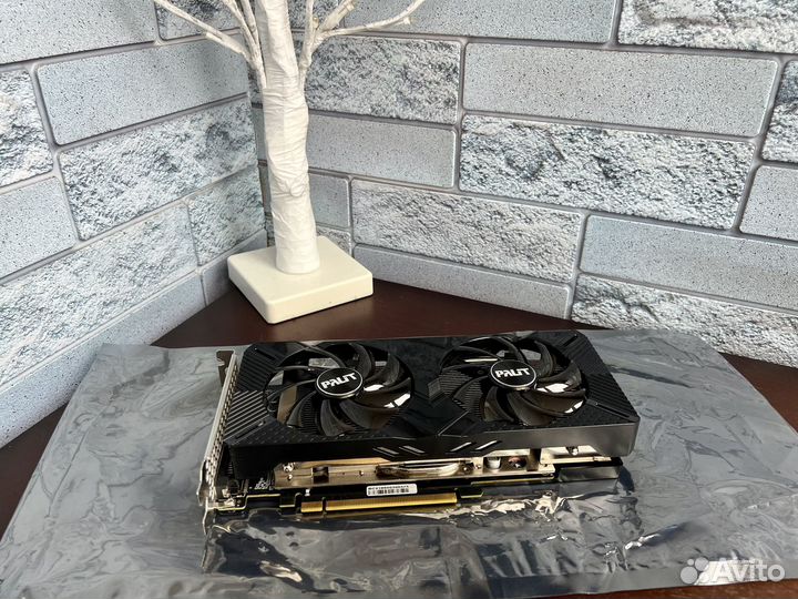Видеокарта Gtx 1660 Super 6GB Palit GP OC/Пломба