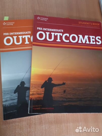 Учебники Outcomes Elementary, Pre-Intermediate б/у