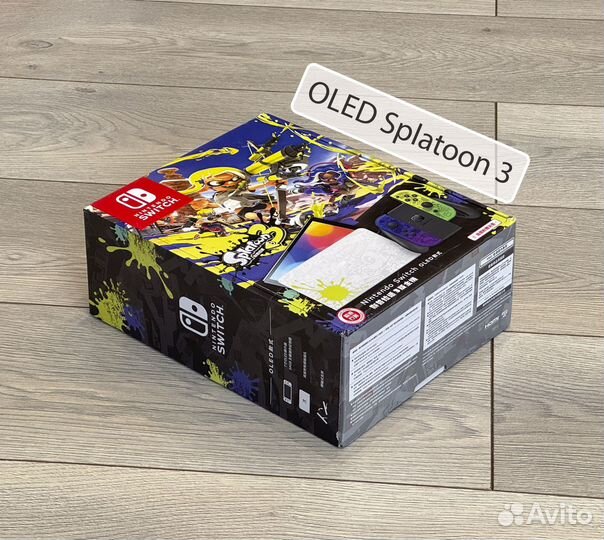 Новая консоль Nintendo Switch oled 64gb (Splatoon)