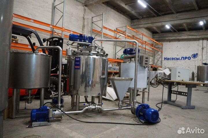 Линия производства косметики кремов