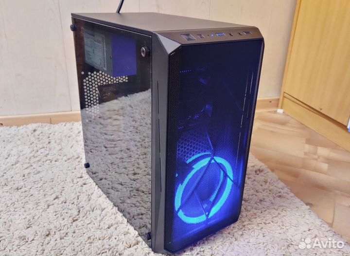 Игровой пк Intel 6/12ядер/DDR4 16Gb/RX 470