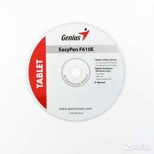 Графический планшет genius EasyPen F610E