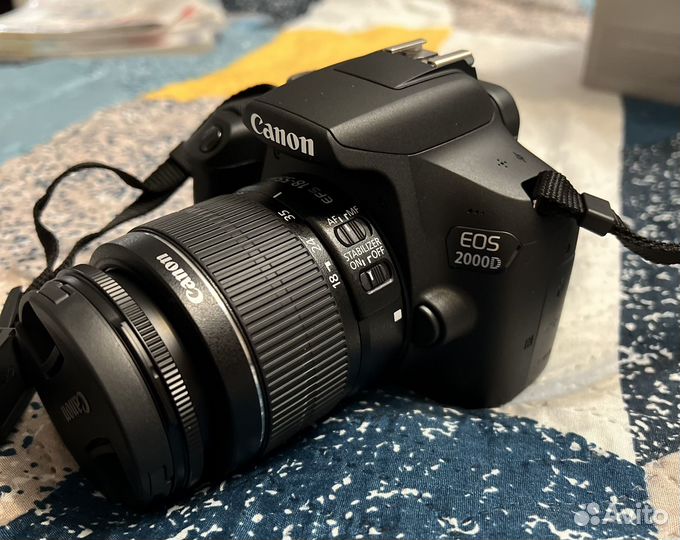 Фотоаппарат canon eos 2000d ef-s 18-55 is ii kit