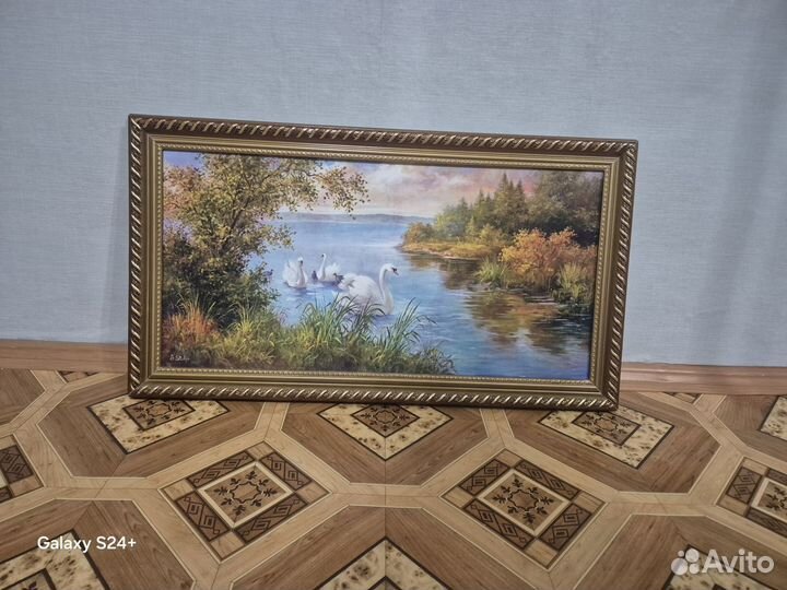 Интерьерная картина большая бу